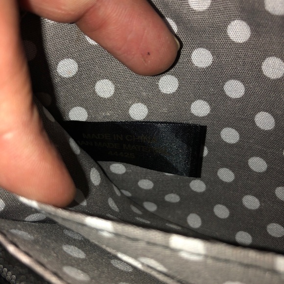 kenneth cole reaction womans wallet long grey silver Authentic - Picture 12 of 13